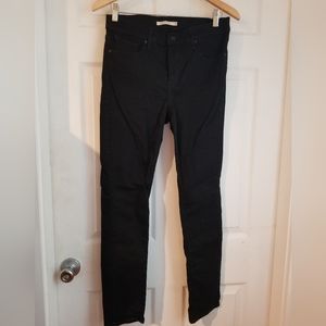 Levi's 311 Women's Shaping Skinny Jeans Black 30 x 30